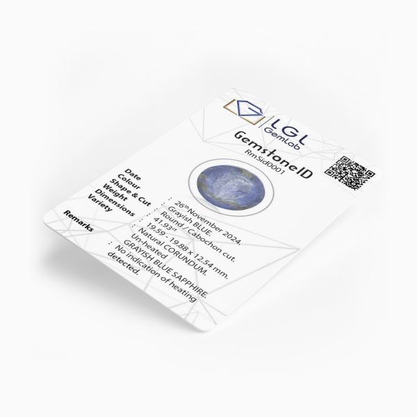 Certified blue sapphires in USA, Canada, Australia, India, China, Europe