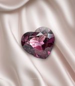 ハート型スピネルのクリスマスギフト, 节日浪漫宝石礼品, பண்டிகை பரிசுக்கு காதல் கல், Gemma Romantica per le Feste