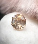 Padparadscha Zircon with Lotus Blossom Color