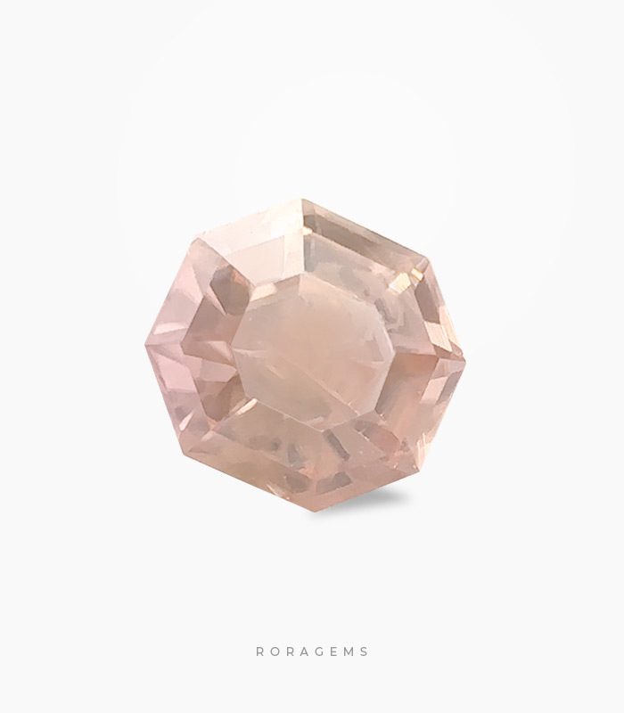 unique-yellowish-pink-zircon Natural Padparadscha Zircon from Sri Lanka