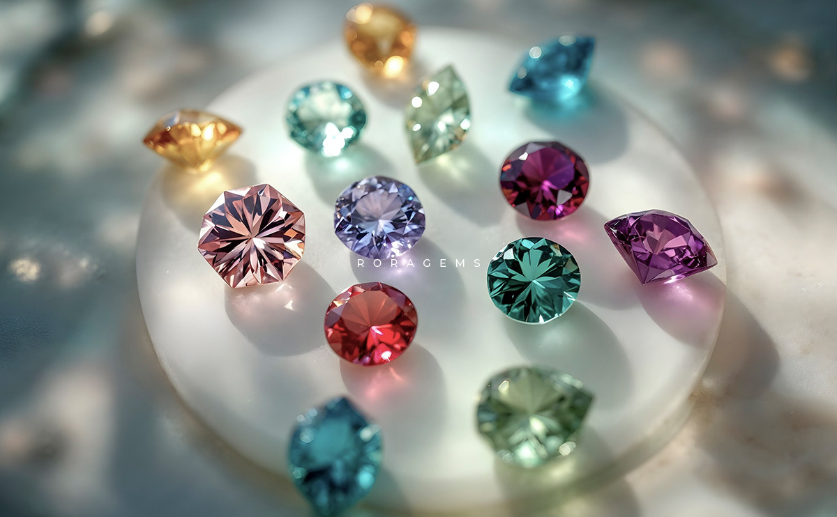 Long-lasting gemstones for engagement rings