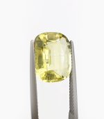 Rare Lemon Quartz Gemstone - Cushion-Cut Loose Yellow Quartz Crystal for Healing & Jewelry