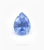 Certified 5 carat blue sapphire from Sri Lanka pear cut ideal for designers and custom jewellery