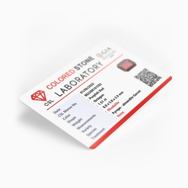 Natural red Rhodolite Garnet for bespoke jewelry and gemstone collectors