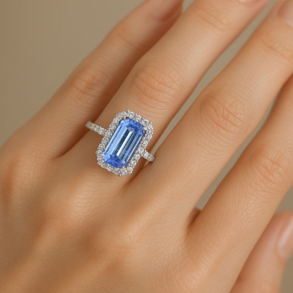 Natural Blue Sapphire for Sale – 5 Carat Unheated Ceylon Gemstone | Best Price Wholesale for Jewelers in Germany and USA | Certified Investment Gem from Roragems