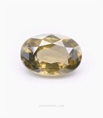 Top Zircon gemstone for sale – unique oval cut 8.50 carat stone from Sri Lanka perfect for handmade and custom jewelry in Germany